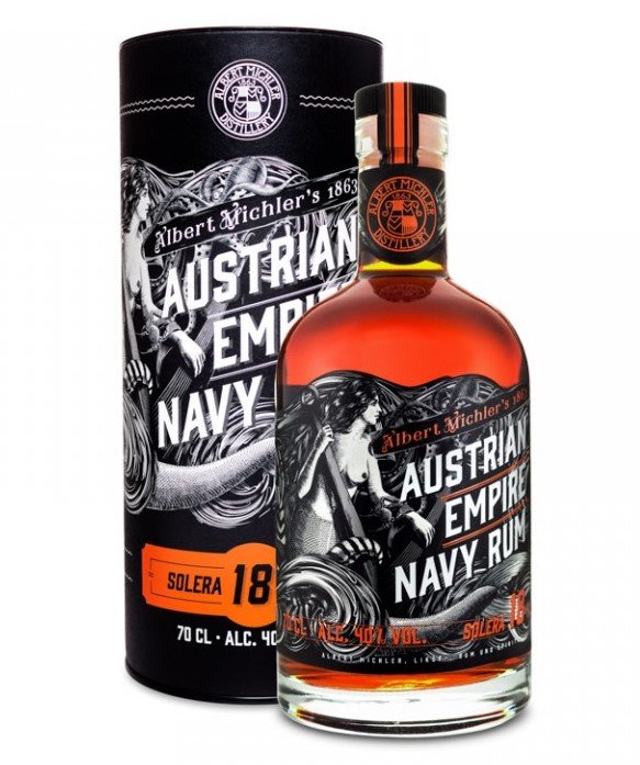 Rum Austrian Empire Navy Rum 18y 0,7l 40% Tuba