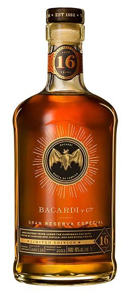 Rum Bacardi 16y 1l 40%