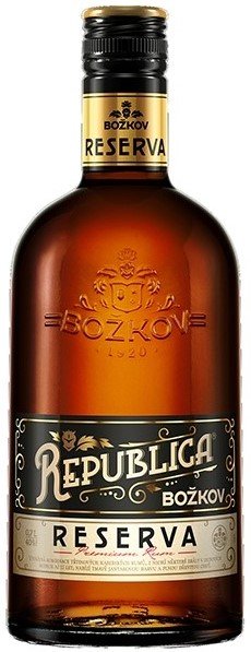 Rum Božkov Republica Reserva 12y 0,7l 40%