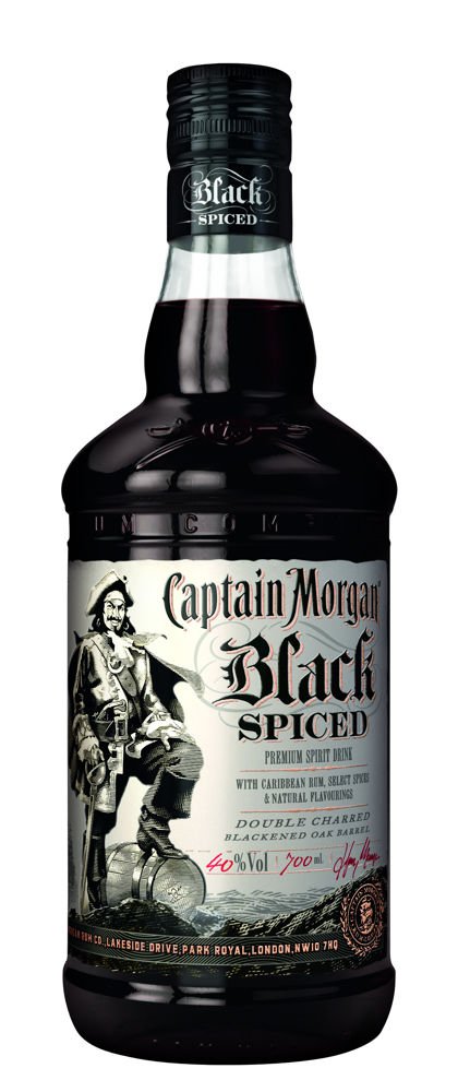 Rum Captain Morgan Black Spiced 0,7l 40%