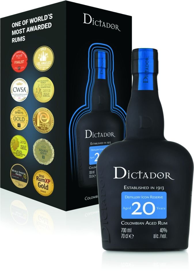 Rum Dictador 20y 0,7l 40%