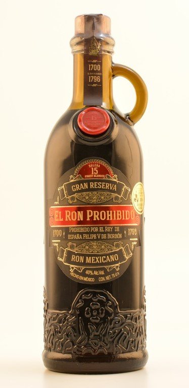 Rum El Ron Prohibido Solera 15y 0,7l 40%