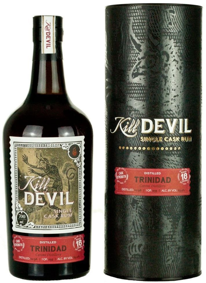 Rum Hunter Laing Kill Devil Trinidad 18y 0,7l 65,5% GB