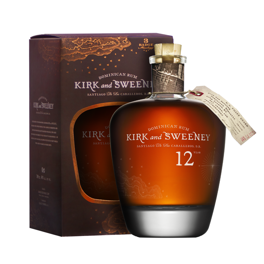 Rum Kirk and Sweeney 12y 0,7l 40% GB