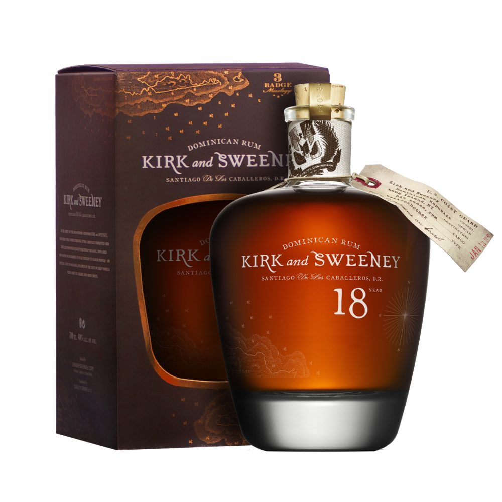 Rum Kirk and Sweeney 18y 0,7l 40% GB