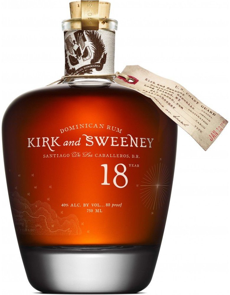 Rum Kirk and Sweeney 18y 0,7l 40%