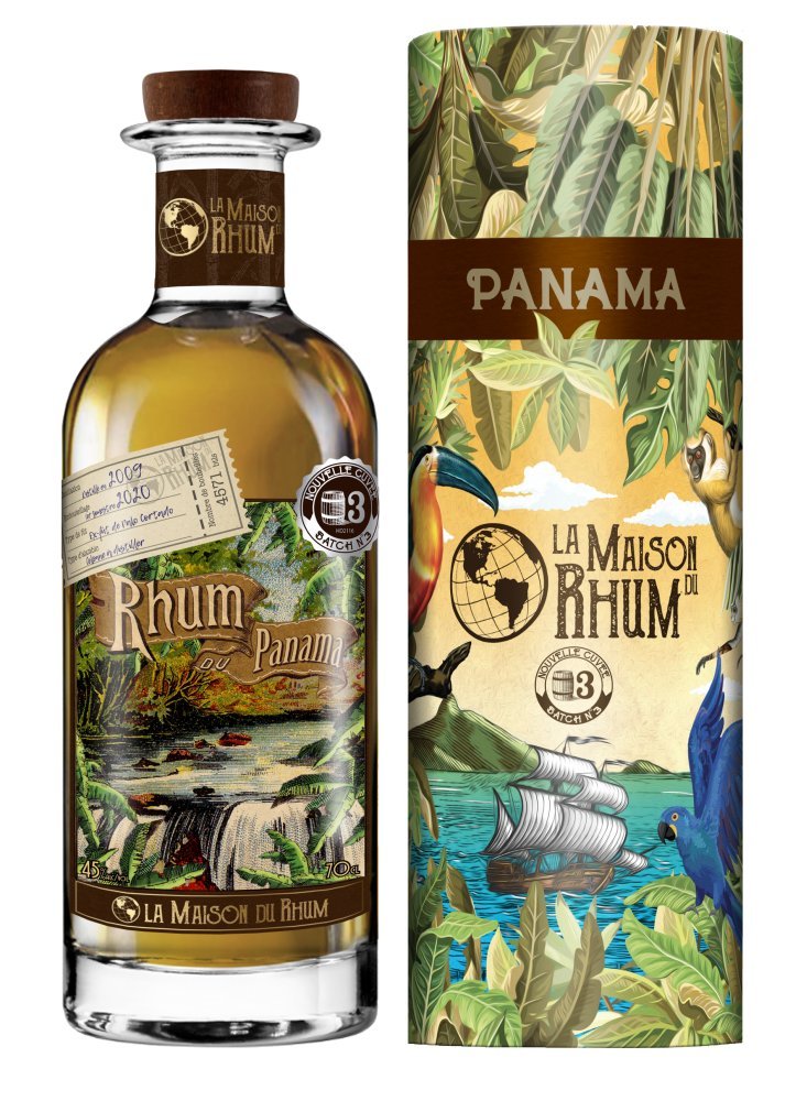 Rum La Maison Du Rhum Panama No.3 11y 2009 0,7l 45% / Rok lahvování 2020