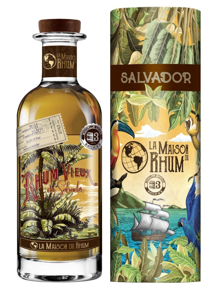 Rum La Maison Du Rhum Salvador No.3 9y 2011 0,7l 42% / Rok lahvování 2020