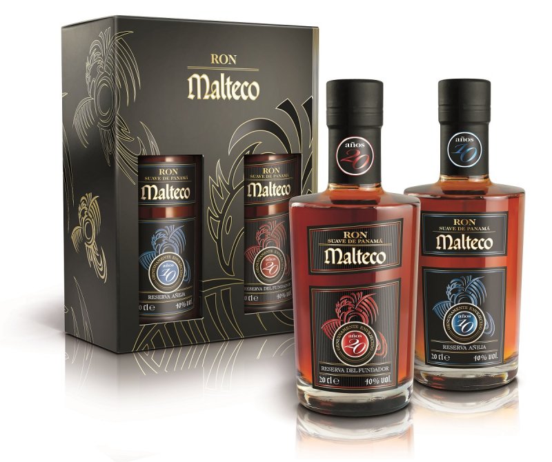 Rum Malteco 10y + 20y 2×0,2l 40%