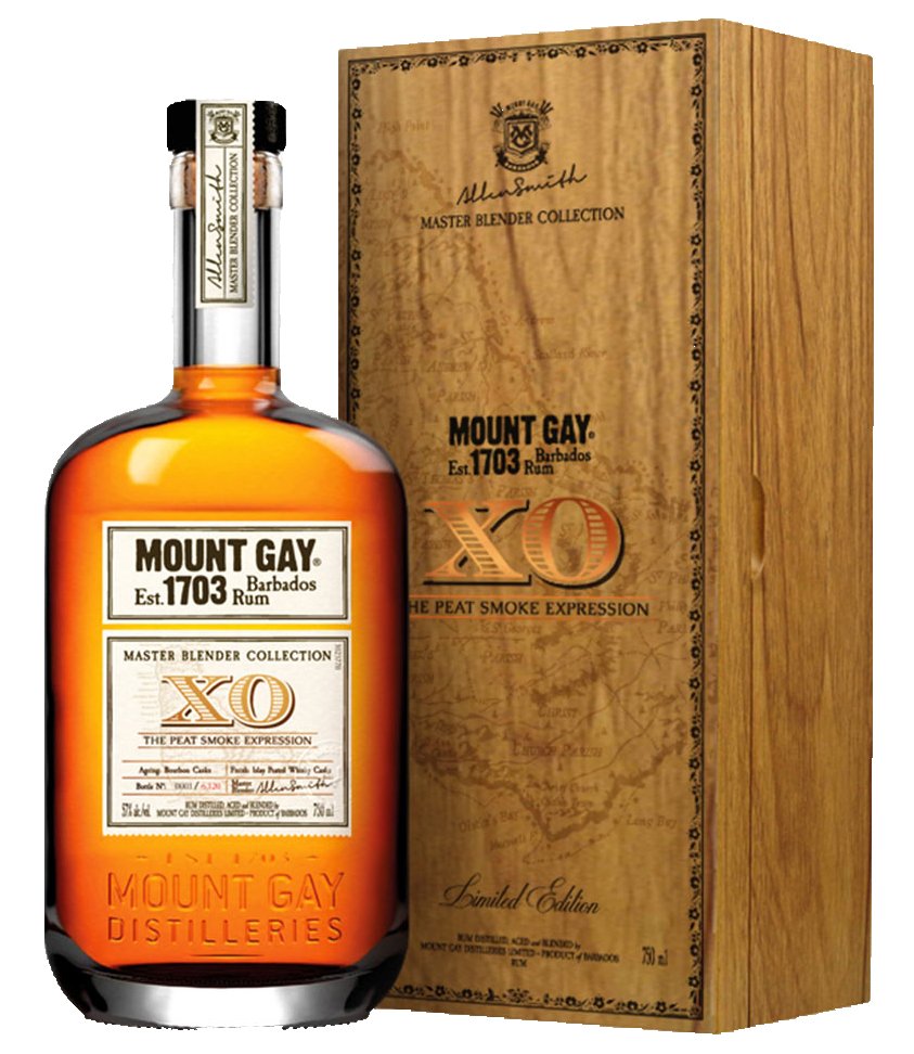 Rum Mount Gay XO Peat Smoke Expression 0,7l 57%