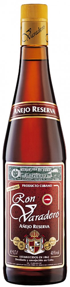 Rum Ron Varadero Añejo Reserva 0,7l 38%