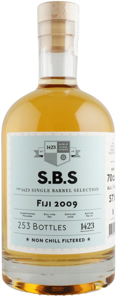 Rum S.B.S Fiji 11y 2009 0,7l 57% L.E. / Rok lahvování 2020