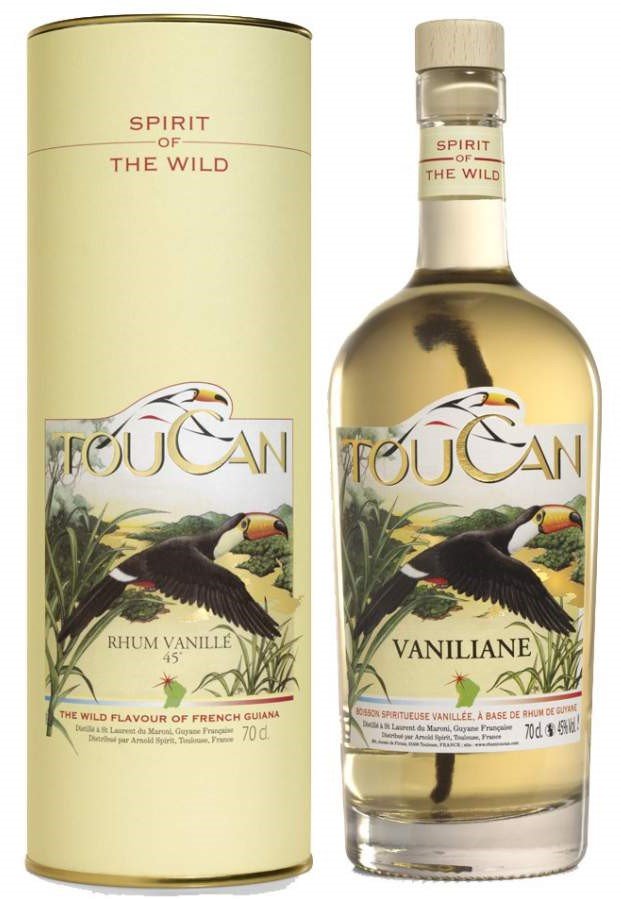 Rum Toucan Vaniliane 0,7l 45%