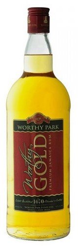 Rum Worthy Park  Gold 1l 40%
